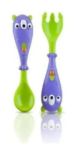 Imagen de Set de primeros cubiertos cuchara y tenedor Nuby-Monster