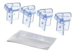 Imagen de Set  de 4 protectores de esquinas de mesas transparente