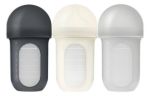 Imagen de Pack X 3 Mamadera anticólico Boon, con bolsa y tetina de silicona 8oz (236 Ml)