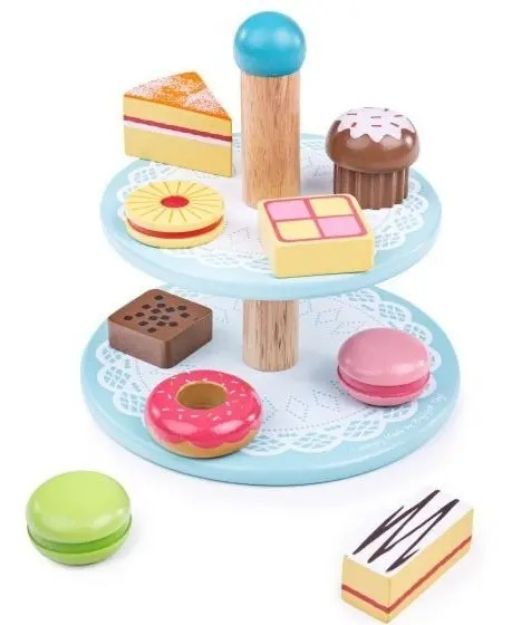 Imagen de Juego mesa dulce de madera Bigjigs