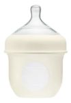 Imagen de Pack X 3 Mamadera Boon anticólico con bolsa y tetina de silicona 4oz (118 Ml)-Beige