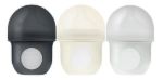 Imagen de Pack X 3 Mamadera Boon anticólico con bolsa y tetina de silicona 4oz (118 Ml)-Beige