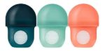 Imagen de Pack X 3 Mamadera Boon anticólico con bolsa y tetina de silicona 4oz (118 Ml)-nordico
