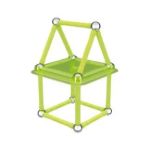 Imagen de Juego magnético 30 pz con barritas y esferas GLOW