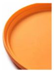Imagen de Frisbee Disco Volador Silicona Playa Juego Bebes 12m+ Bigjig - naranja