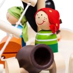 Imagen de Barco Pirata de madera con personajes y accesorios Bigjigs