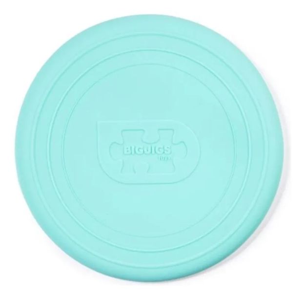 Imagen de Frisbee Disco Volador Silicona Playa Juego Bebes 12m+ Bigjig - turquesa