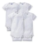 Imagen de Set de 5 bodies blancos mangas cortas blanco Gerber 12 meses