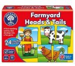 Imagen de Puzzle 24 Cartas animales de la granja Orchard
