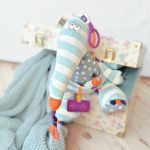 Imagen de Peluche Oso Hormiguero Dolce Anthony Sonido Tela Bebes