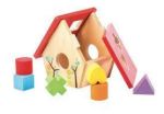 Imagen de Juguete clasificador Casa de pájaros madera