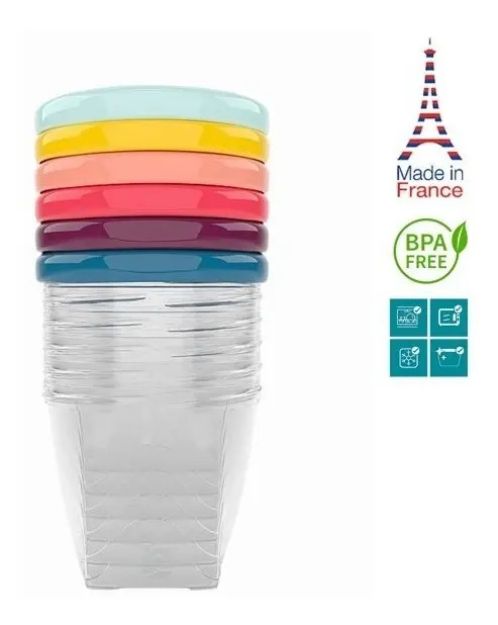 Imagen de Bowls de alimentación 6 piezas 250ml