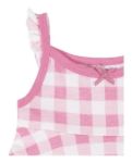 Imagen de Vestido con capelina y bombacha de tela rosa Gerber 5t