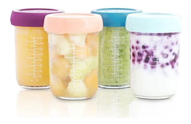 Imagen de Frascos de vidrio de 220 ml Babymoov