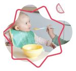 Imagen de Pack X3 bowls 330ml con cucharas y base antideslizante
