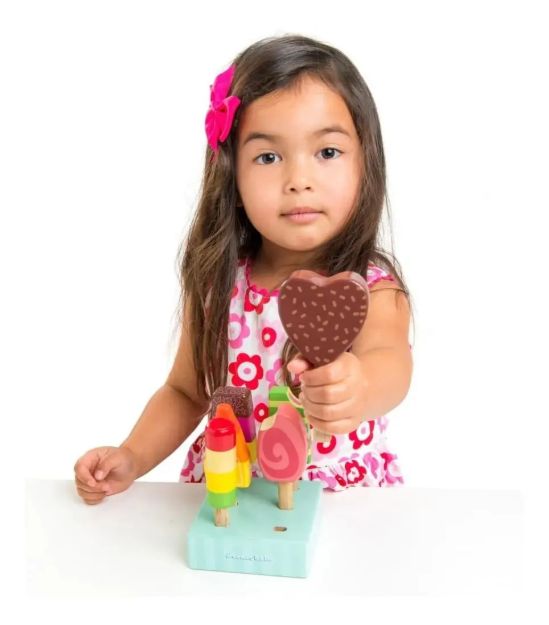 Imagen de Set x6 Paletas de helados madera