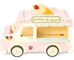 Imagen de Camión Van Retro de helados madera