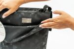 Imagen de Bolso maternal Harvard UNISEX Bebedue-Delta black