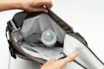 Imagen de Bolso maternal Harvard UNISEX Bebedue - Gris