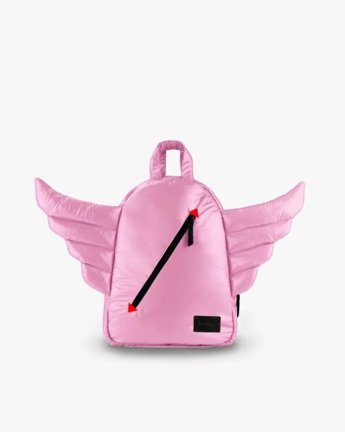 Imagen de Mochila infantil impermeable y vegana-Wings Rosa