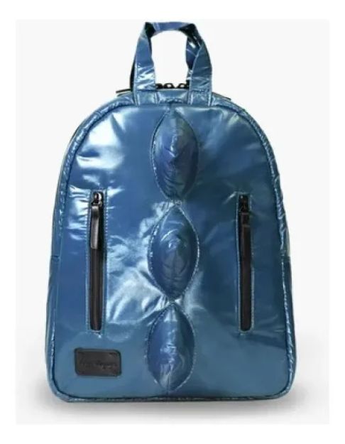 Imagen de Mochila infantil impermeable y vegana-Dino Azul