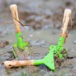 Imagen de Set de herramientas de jardín (pala/rastrillo) Bigjigs
