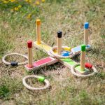 Imagen de Juego Tejo de madera y puntuación Bigjig