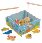 Imagen de Juego de pesca de madera y magnético Bigjigs