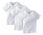 Imagen de Set x3 remeras manga corta blancas Gerber 24m