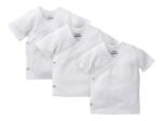 Imagen de Set x3 remeras manga corta blancas Gerber  0-3m