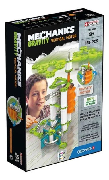 Imagen de Juego magnético mechanics Motor Vertical 183 Pc