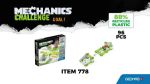 Imagen de Juego magnético mechanics FUTBOL 96 Pcs