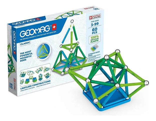 Imagen de Juego magnético 60 piezas Geomag