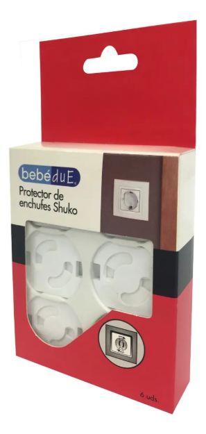 Imagen de Protector de enchufes Shuko Bebedue