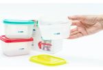 Imagen de Taper x3 400ml cierre hérmetico Bebedue