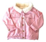 Imagen de Campera Chaqueta Corderito Invierno Manga Larga Abrigo Bebes Rosa 3 (28 A 36 Meses)