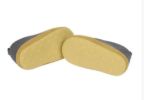 Imagen de Zapatos Bebes Gamuza Antideslizante Gerber Comodos Y Seguros Gris Oscuro 6-9 Meses