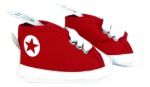 Imagen de Zapatos Champion Calzado Bebes Algodón Pie Goma Baby Gut - Rojo - Lisa - 1(0 a 2 meses)