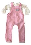 Imagen de Enterito Largo Algodón Baby Gut Bebés C/ Remera Mangas Larga Rosa 36 A 42 Meses