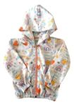 Imagen de Campera Con Capucha Impermeable Corta Viento Party Bebes Naranja M