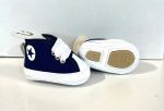 Imagen de Zapatos Champion Calzado Bebes Algodón Pie Goma Baby Gut - Azul - Lisa - 1(0 a 2 meses)