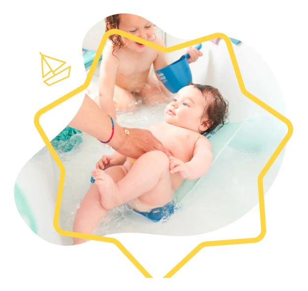 Imagen de Repocera  ergonómico para bañar al bebé