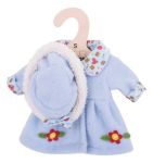 Imagen de Ropa Muñecas Kit Abrigo Con Gorro Tamaño Muñeca 34cm Bigjigs