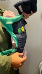 Imagen de Mochila portabebés Bebedue simple 0 A 10kg