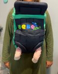 Imagen de Mochila portabebés Bebedue simple 0 A 10kg