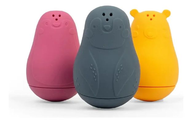 Imagen de Pack x3 animalitos de silicona Bigjigs
