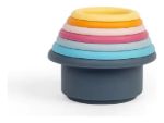 Imagen de Vasitos apilables de silicona con orificios Bigjigs