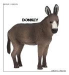 Imagen de Figuras Animales Granja: Burro, Vaca Holstein, Cerdo 3 Años+