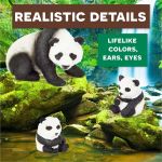 Imagen de Figuras De Animales Familia Osos Pandas