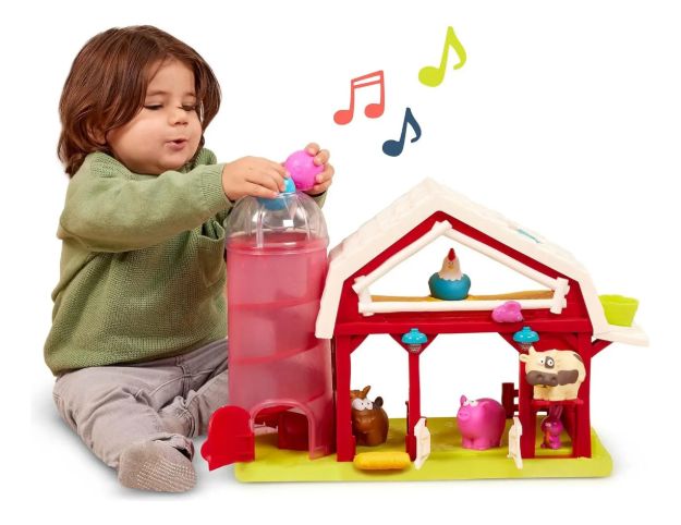 Imagen de Granja granero musical con luz 7 pcs